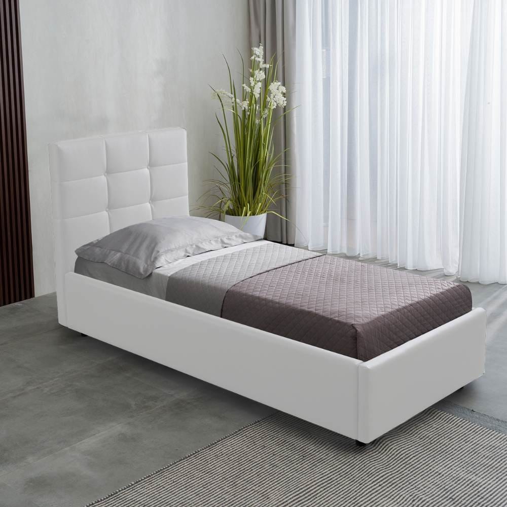 Letto matrimoniale modello Margherita 200x167 con vano contenitore